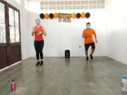 Muévete y contágiate de prevención, “coreografía de Thriller” (octubre 30, 2020)