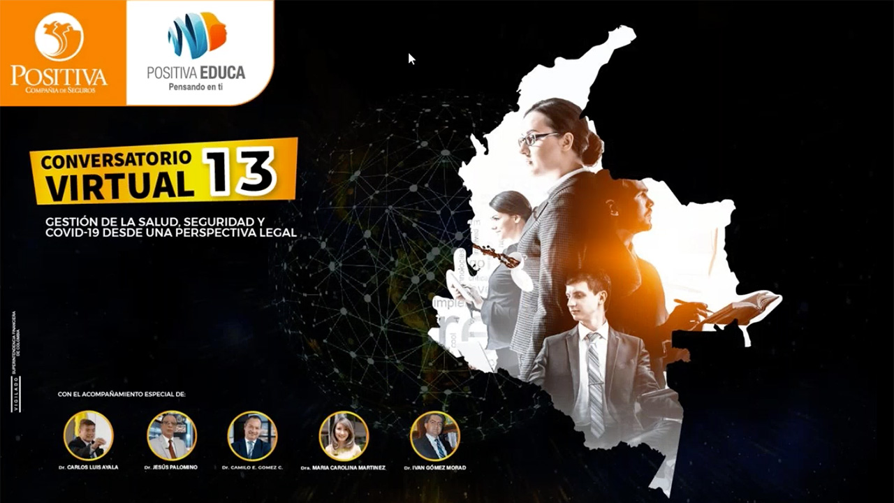 Conversatorio virtual 13, gestión de la salud, seguridad y covid-19, una perspectiva legal