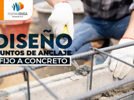 Diseño punto de anclaje fijo a concreto