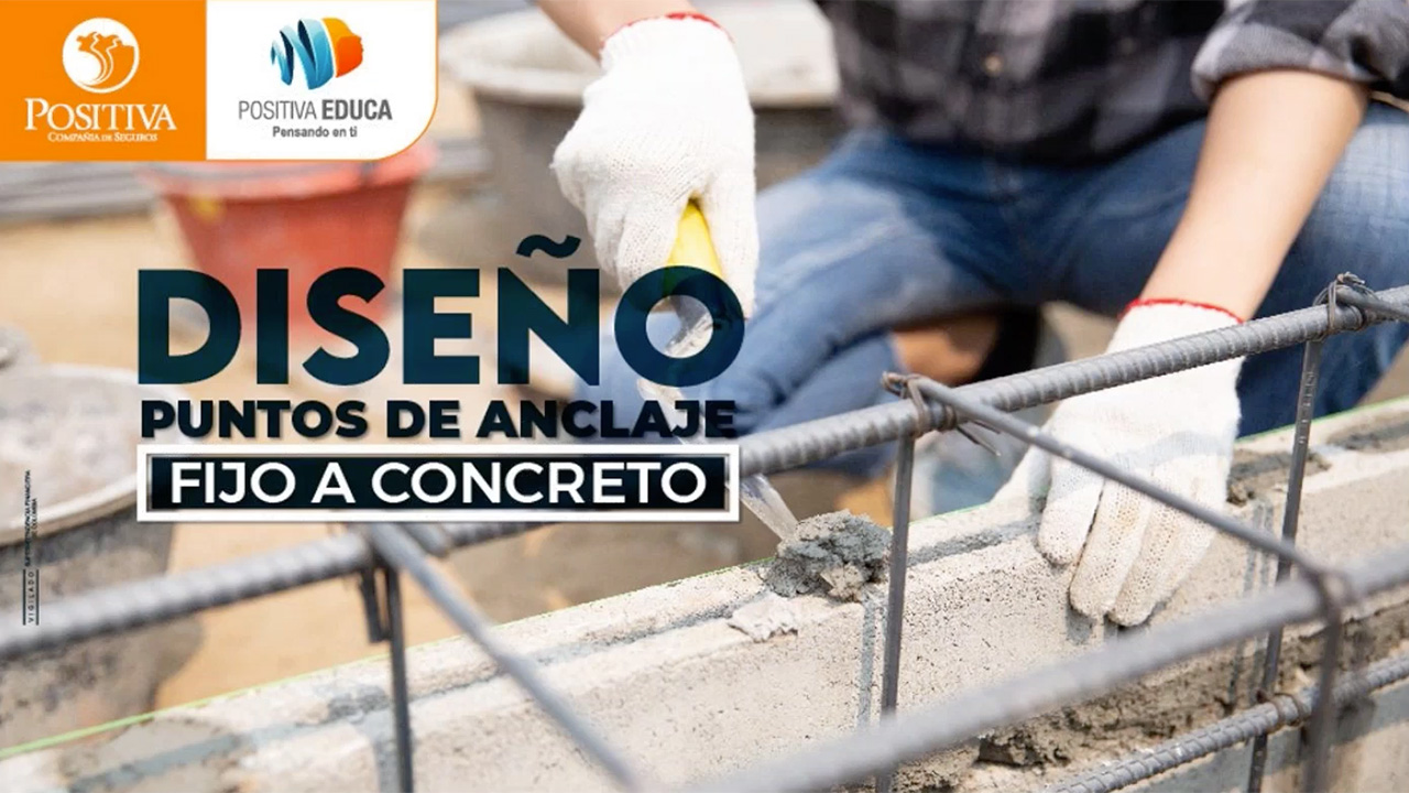 Diseño punto de anclaje fijo a concreto