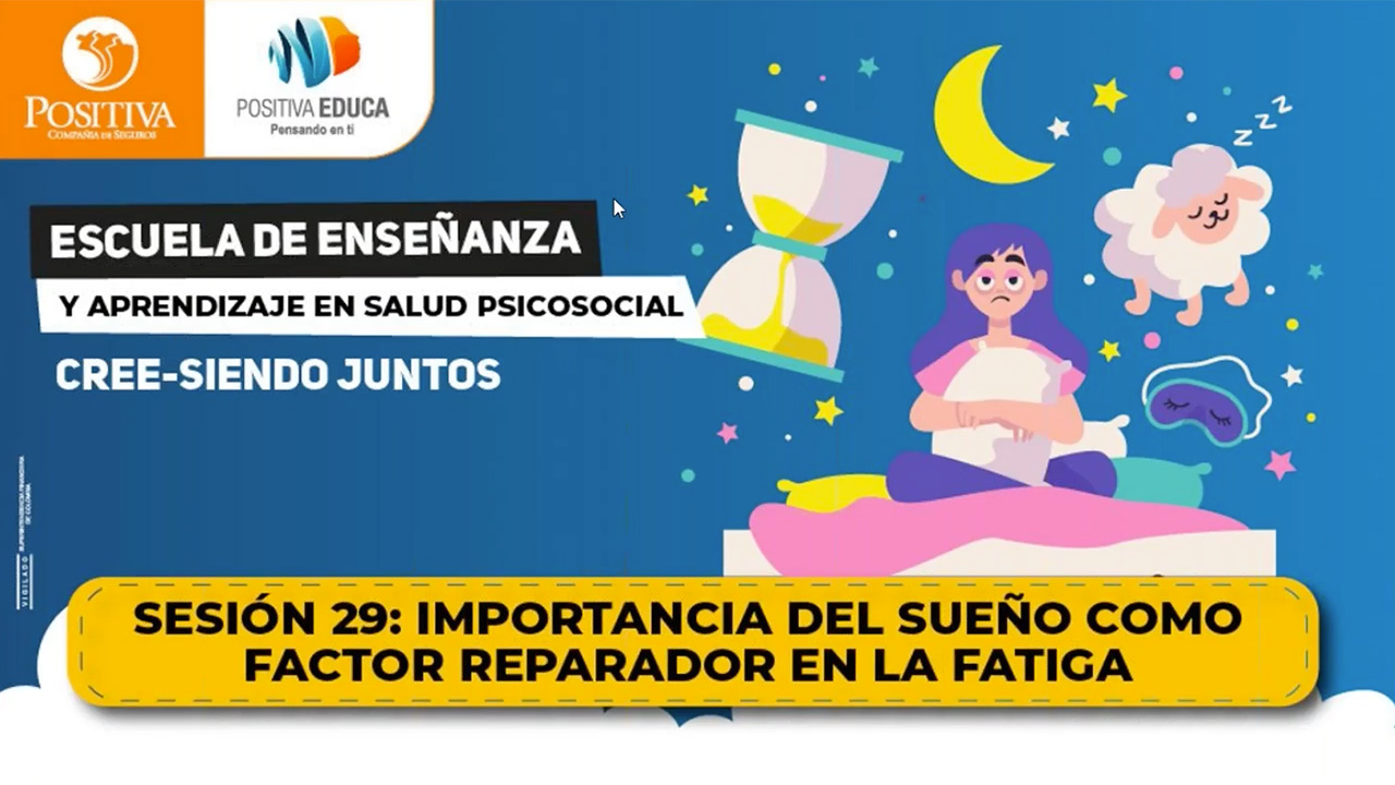 Importancia del sueño como factor reparador en la fatiga