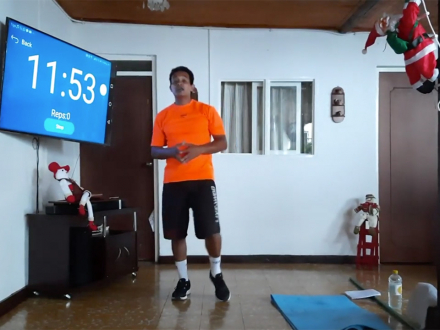 Muévete y contágiate de prevención, “funcional training”