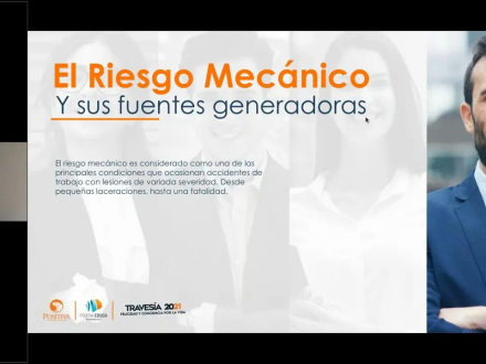 El riesgo mecánico y sus fuentes generadoras