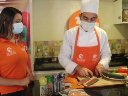 Practicando en la cocina - Sábado de alimentación positiva