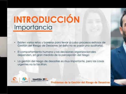Problemas y barreras de la gestión del riesgo de emergencias y desastres en organizaciones