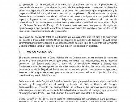 ACCIDENTE MORTAL EN EL TRABAJO