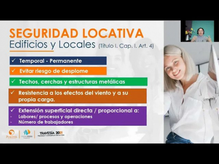 Condiciones de edificios y locales- Piso y techos; ventanas; puertas; escaleras; áreas de circulación interna