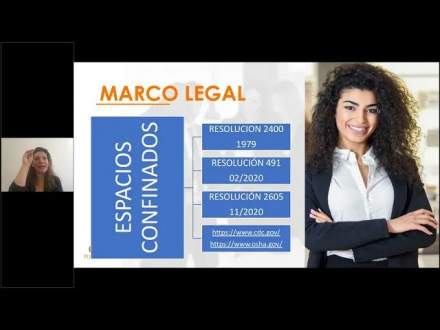 Identificación de peligros, evaluación y control de riesgos en: Trabajo en espacios confinados.