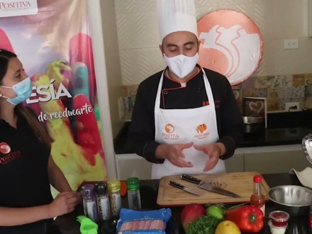 Practicando en la cocina - Sábado de alimentación positiva