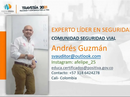 8° Simposio nacional en seguridad vial 2021 - Disfrutando la movilidad diaria con actitud positiva - Sesión 3. Ciclista