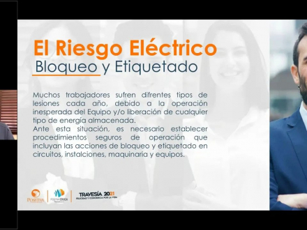 Riesgo eléctrico- Bloqueo y etiquetado del riesgo eléctrico