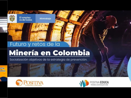 Encuentro virtual- Futuro y retos de la minería en colombia- Socialización de objetivos de la estrategia de prevención