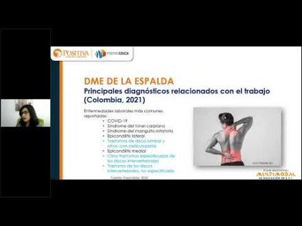 Acciones de impacto para promover la salud músculo esquelética de la espalda