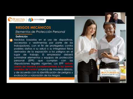 Elementos de protección personal para riesgo mecánico