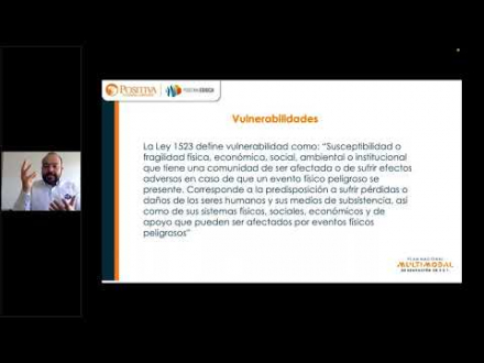 Gestión del riesgo ante emergencias y desastres en el territorio