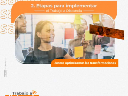 Etapas para implementar el trabajo a distancia