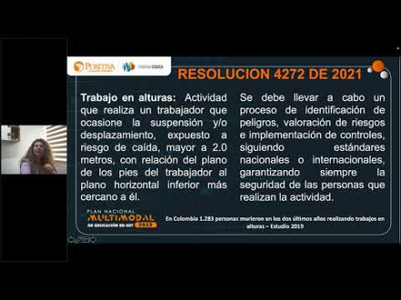 Estructura legal en trabajo en alturas