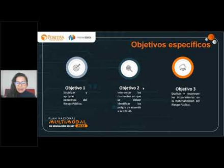 Intervinientes en la materialización del riesgo público