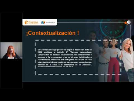 Tiempos de cambio, que la gestión del riesgo psicosocial sea una prioridad - modelo positivamente saludable