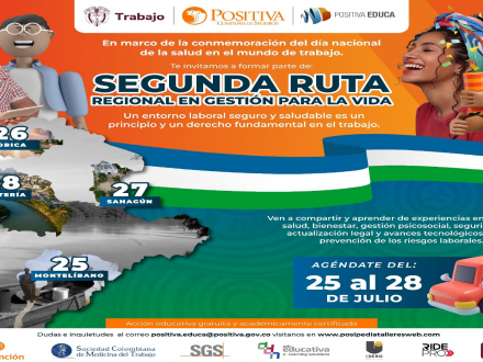 Segunda ruta regional en gestión para la vida, un entorno laboral seguro y saludable es un principio y un derecho fundamental en el trabajo - Presencial