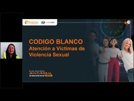 Codigo blanco, primera respuesta en atención a victimas de violencia sexual