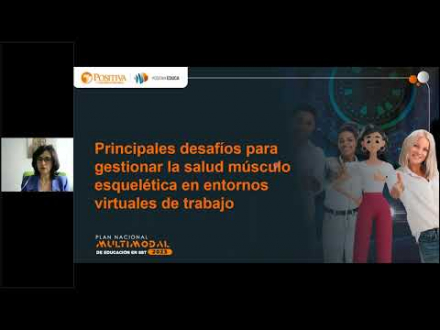 Desafíos de la salud músculo esquelética en un entorno virtual de trabajo