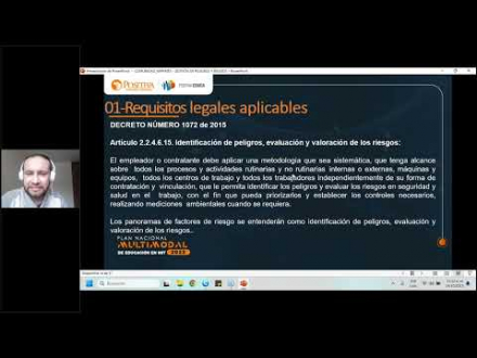 Gestión de peligros y riesgos