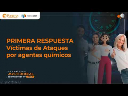 Víctimas de ataque por agentes quimicos, primera respuesta ante un ataque