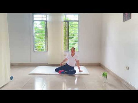 Actividades físicas para el cuidado de la salud en los entornos laborales "stretching" sesión 4