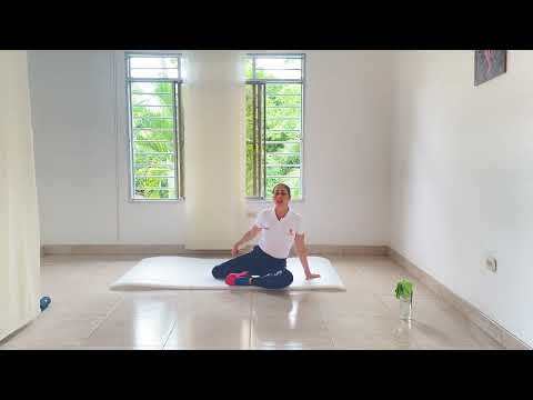 Actividades físicas para el cuidado de la salud en los entornos laborales "stretching" sesión 4