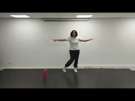 Actividades físicas para el cuidado de la salud en los entornos laborales "rumba" sesión 4