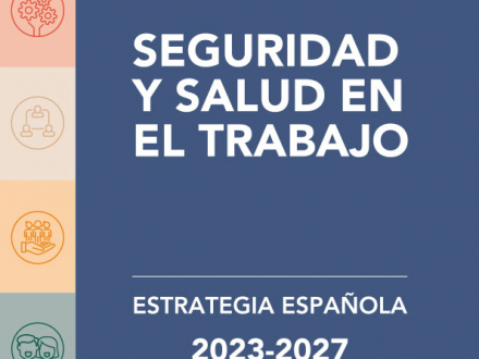 Portada Estrategia Española de Seguridad y Salud en el Trabajo 2023-2027