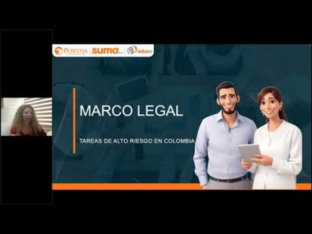 Imagen que representa la acción educativa Sesión 1: Aspectos básicos de las tareas de alto riesgo - Normatividad vigente