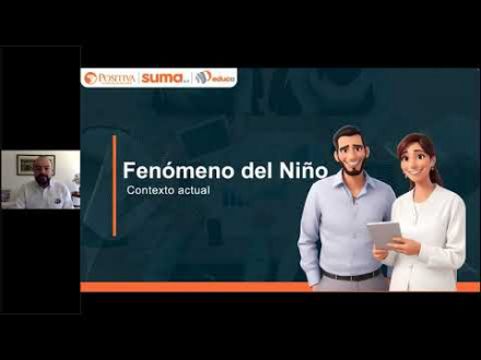 Imagen representativa de la acción educativa Sesión 1: Orientación y herramientas que fortalecerán en las empresas las capacidades de acción en el marco de los efectos del fenómeno del niño y otras amenazas naturales actuales