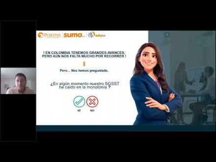 Imagen que representa la acción educativa Sesión 1: ¿Cómo hacer de mi empresa una experiencia positivamente exitosa en SST?