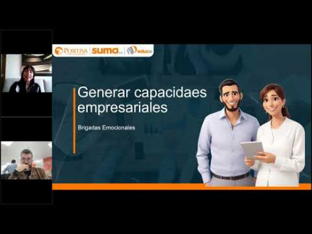 Imagen que representa la acción educativa Conversatorio 1: Brigadas emocionales dentro de la salud psicosocial y componente de valor empresarial