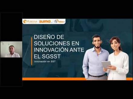 Imagen que representa la acción educativa Sesión 1: Diseño de soluciones en innovación ante el SGSST