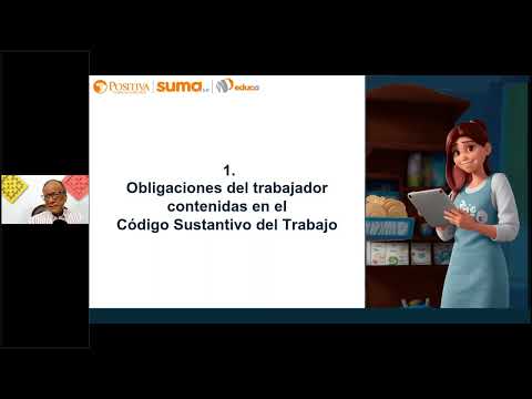 Imagen que representa la acción educativa Sesión 2: Obligaciones del trabajador en SST - Sector comercio