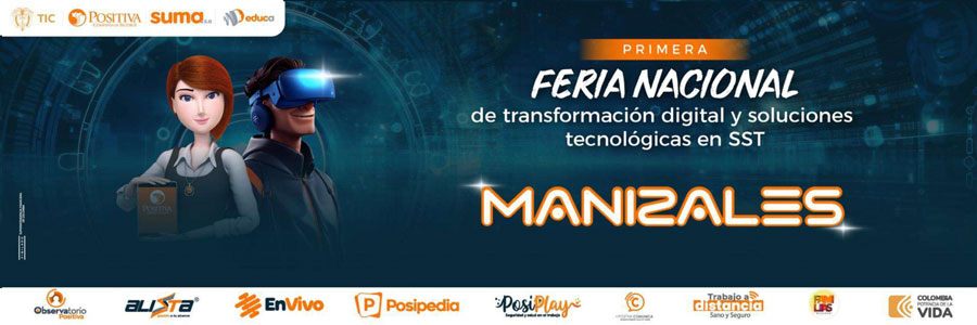 Imagen que representa la Primera feria nacional de transformación digital y soluciones tecnológicas en SST- Acción educativa presencial - Manizales