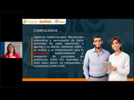 Imagen que representa la acción educativa Sesión 3: Estructura adecuada de los programas de vigilancia epidemiológica