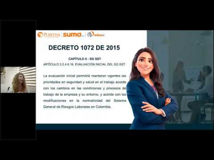 Imagen que representa la acción educativa Sesión 4: Evaluación inicial del SGSST