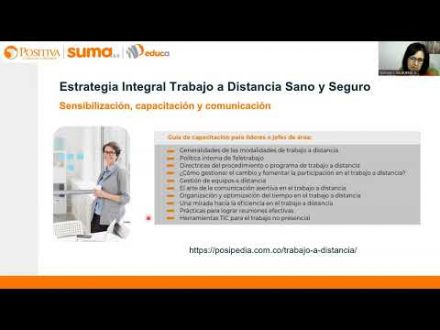 Imagen que representa la acción educativa Sesión 5: De la formación a la autogestión de peligros y riesgos en el trabajo a distancia