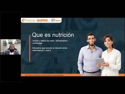 Imagen que representa la acción educativa Sesión 5: Importancia de los hábitos nutricionales para la promoción de la salud laboral