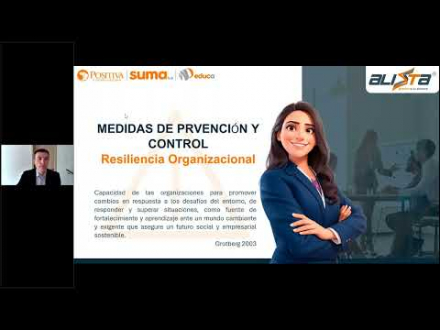 Imagen que representa la Sesión 5: Soluciones virtuales en SST - ALISSTA® - Aplicación resiliencia organizacional
