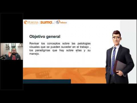 Imagen que representa la acción educativa Sesión 7: Patologías visuales ocupacionales y su manejo