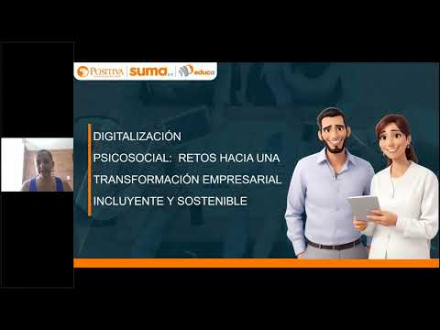 Imagen que representa la Conversatorio 2: Digitalización psicosocial: Retos hacia una transformación empresarial incluyente y sostenible