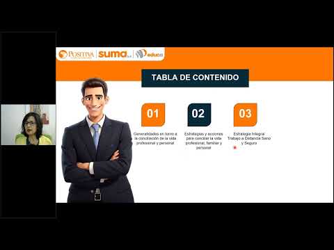 Imagen que representa la Sesión 9: Conciliar la vida profesional y personal en el trabajo a distancia es posible