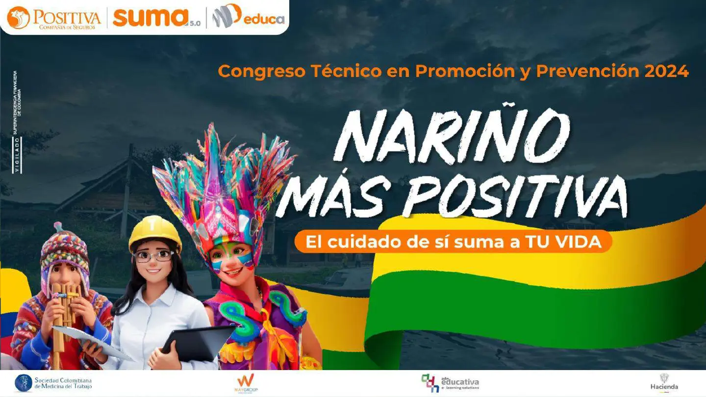 Congreso técnico en promoción y prevención 2024 Nariño más Positiva - Acción educativa presencial - Pasto