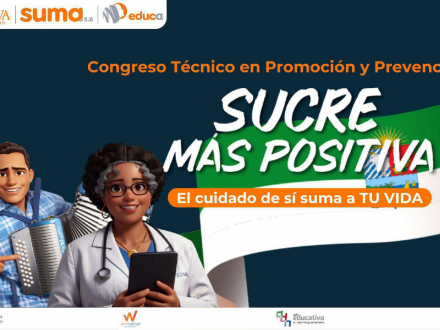 Imagen que representa el Congreso técnico en promoción y prevención 2024 Sucre más Positiva - Acción educativa presencial - Sincelejo