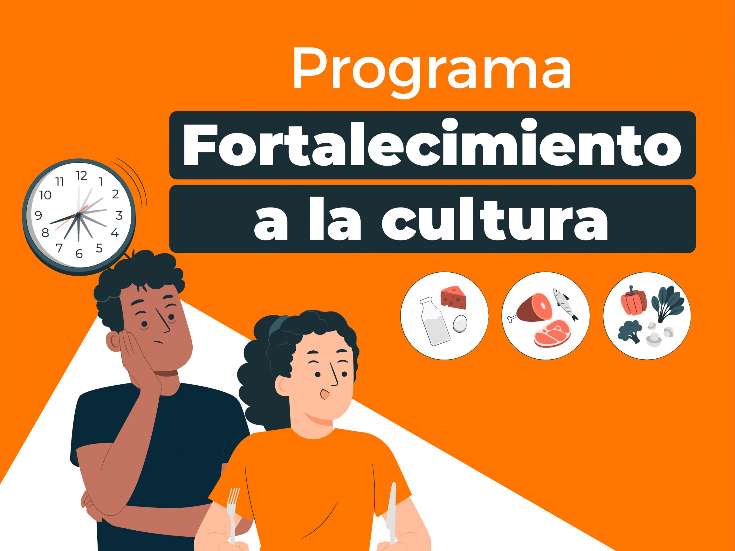Programa Fortalecimiento a la cultura: Aprendiendo a comer en un ambiente laboral (3 niveles)
